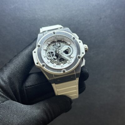 Hublot King Power Unico Skeleton White 48mm