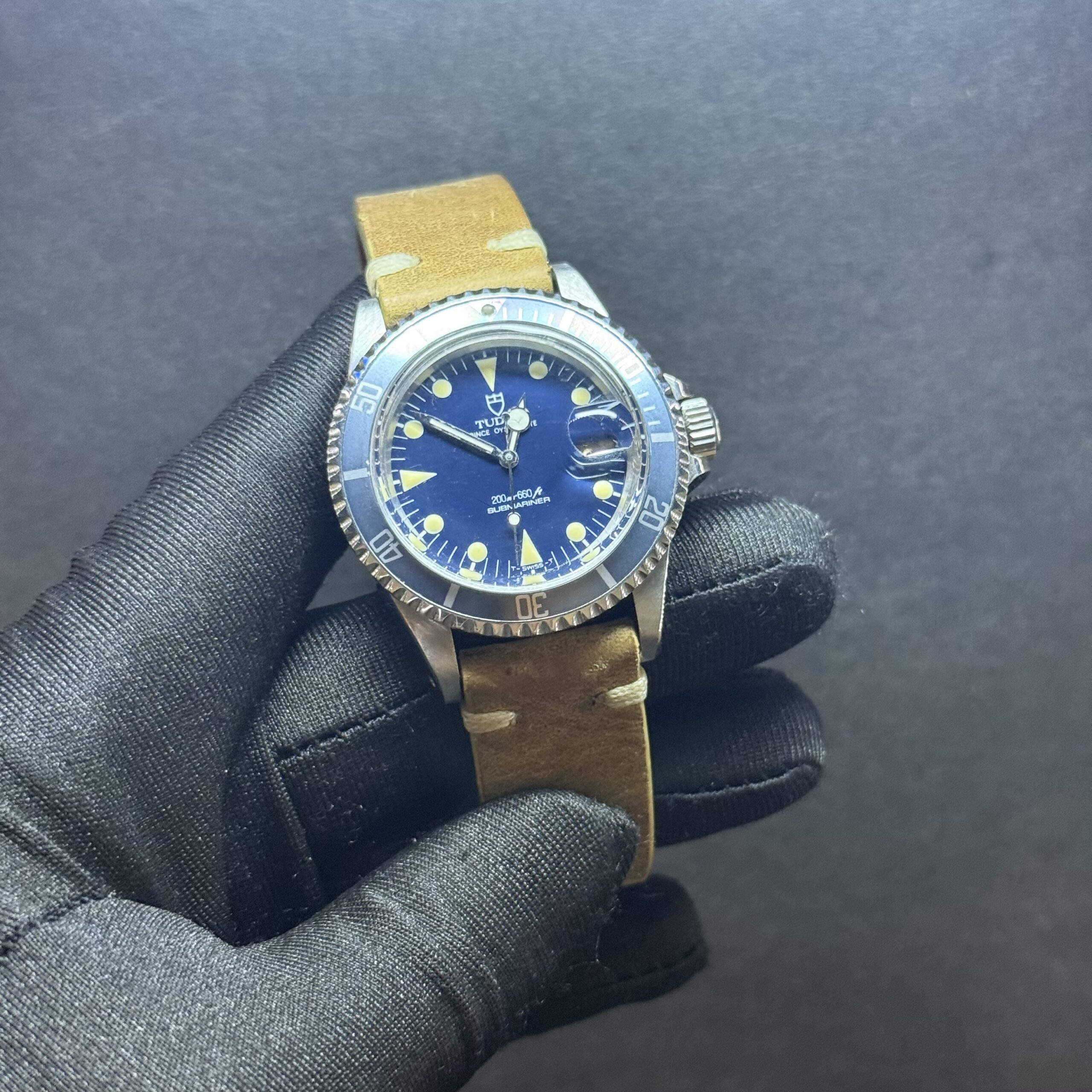 Tudor Submariner with Rare Lollipop Dial 76100