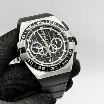 Omega Constellation Double Eagle Chronograph Co-Axial 44mm Model ref 121.32.44.52.01.001