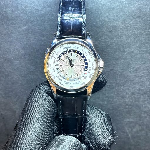 Patek Philippe World Time In White Gold 5130G-001