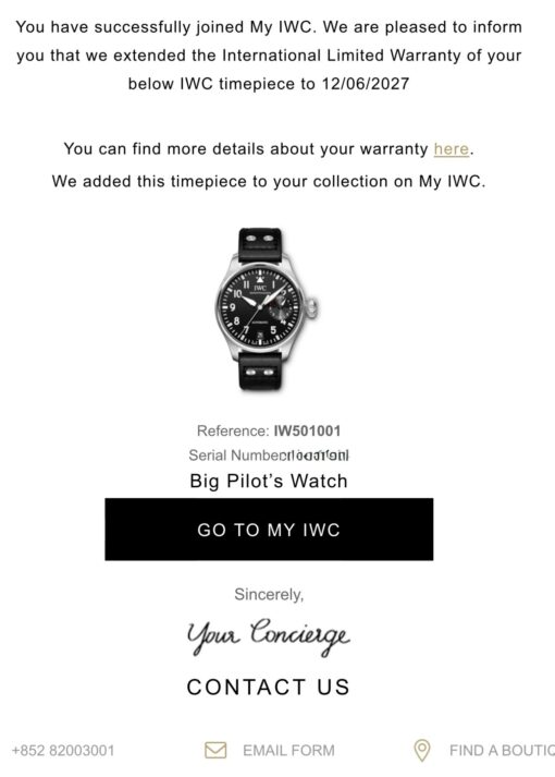 IWC Big Pilot IW501001 (2019)