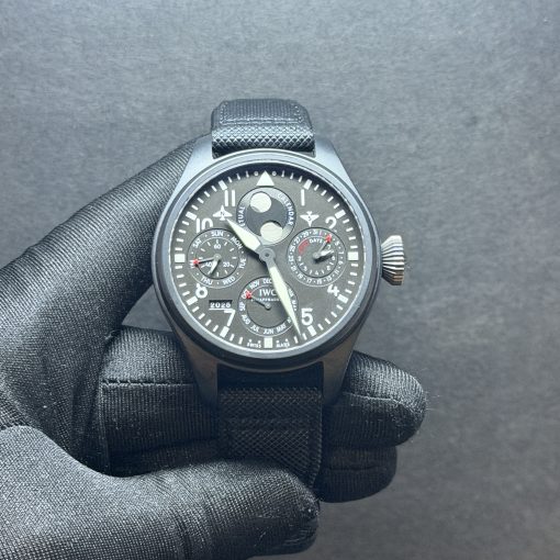 IWC Big Pilot Top Gun Perpetual Calendar In Ceramic IW502902