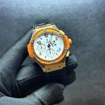 Hublot Big Bang Chronograph 41mm Tutti Frutti Orange In Rose Gold (Crazy Price)!!!