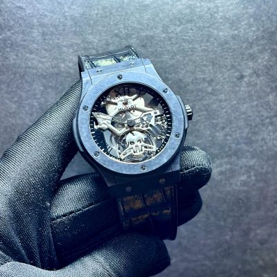 Hublot Classic Fusion Tourbillon Skeleton Skull 45mm, 505.UC.0140.LR.SKULL (50 pieces)