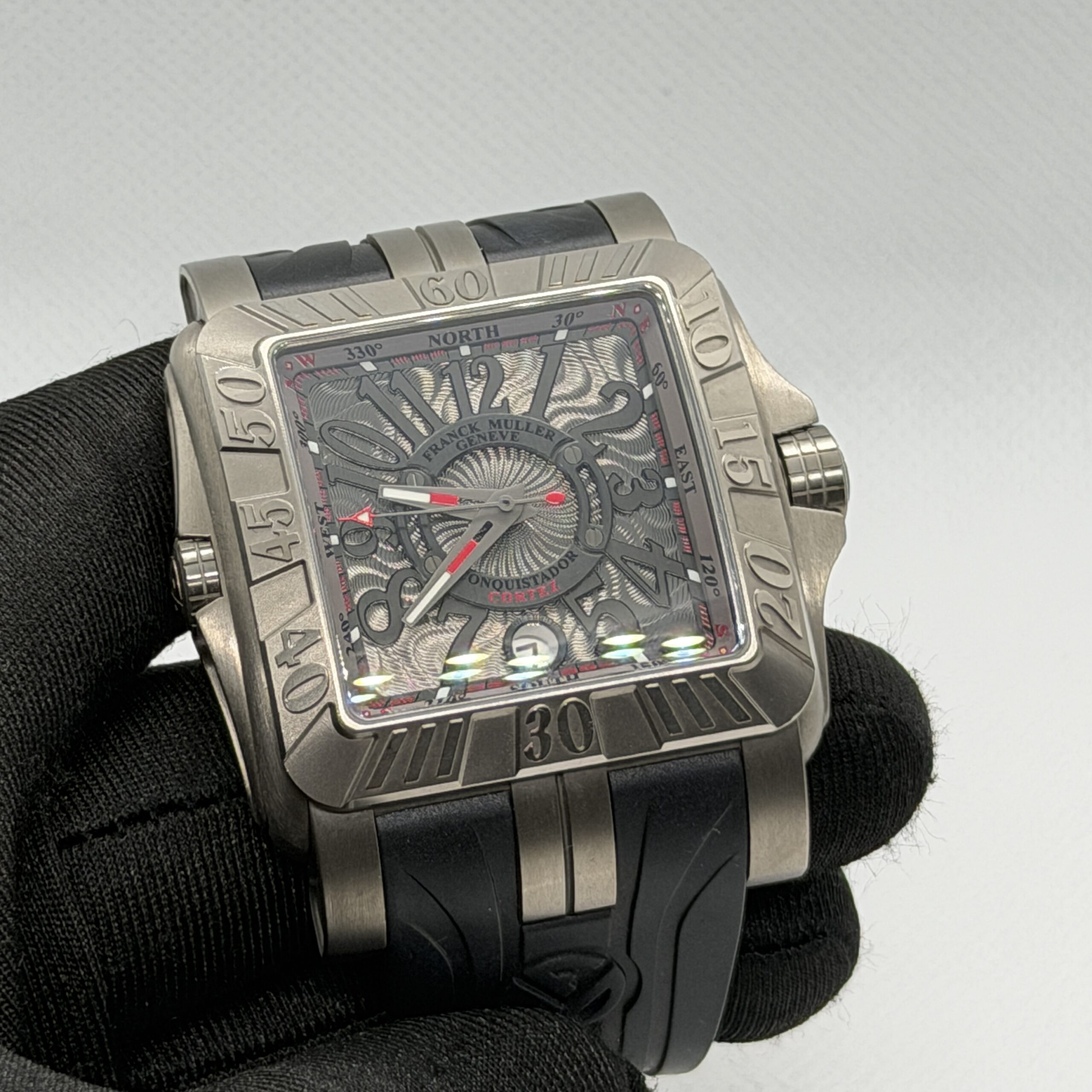 Franck Muller Conquistador Cortez 41mm Titanium 10800 SC DT GPG