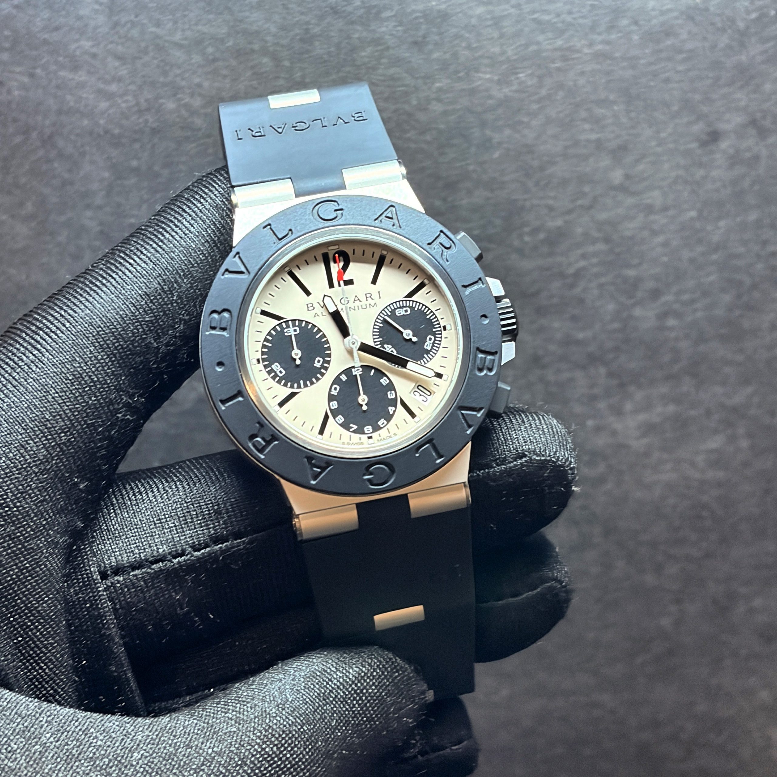 Bvlgari Diagono Aluminium Chronograph 40mm BB40ATCH (Newer model)