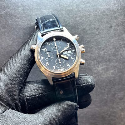 IWC Pilot Doppel Chronograph 3713 (Rare Discontinued Model)