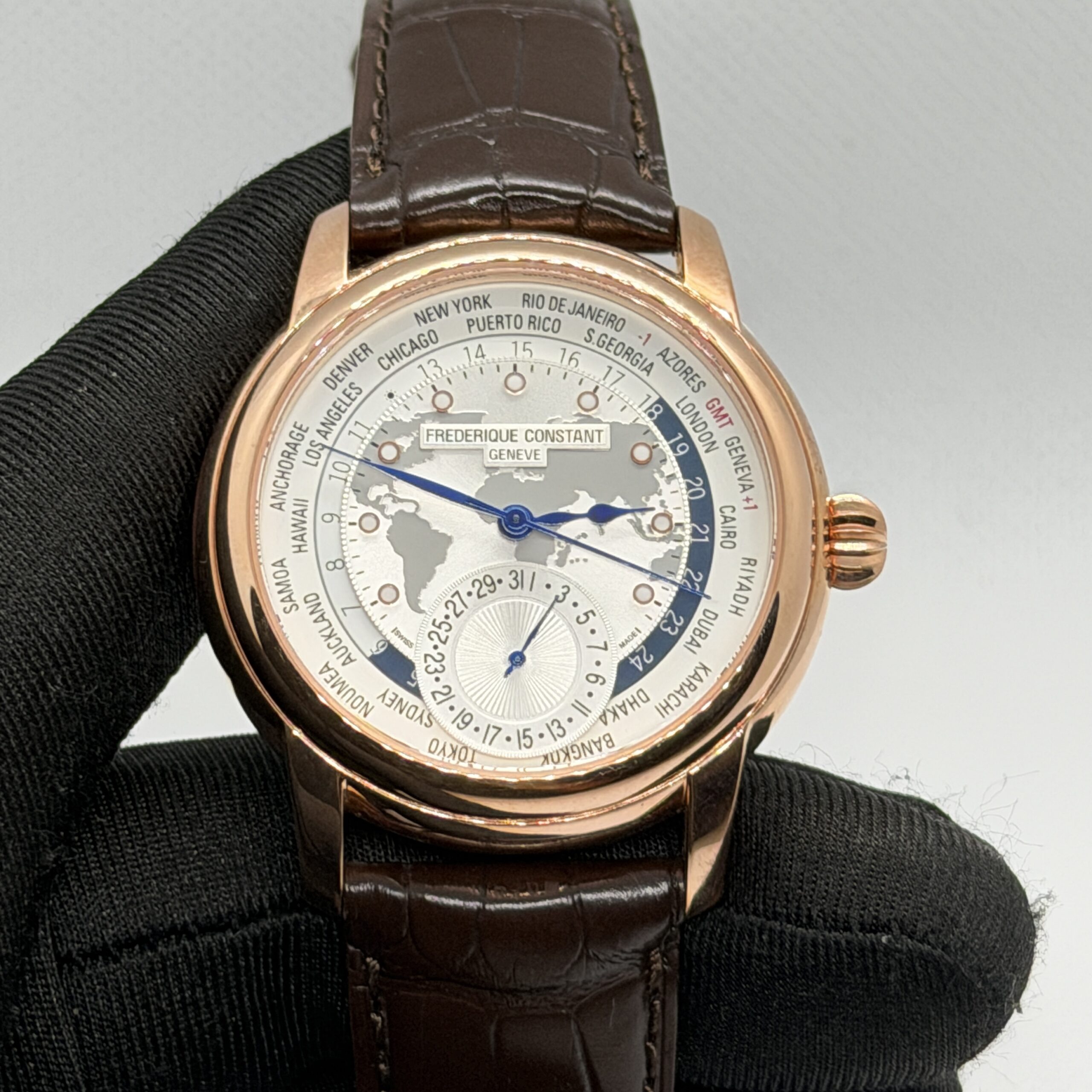 Frederique Constant Worldtimer Rose Gold FC-718MC4H4 - Image 2