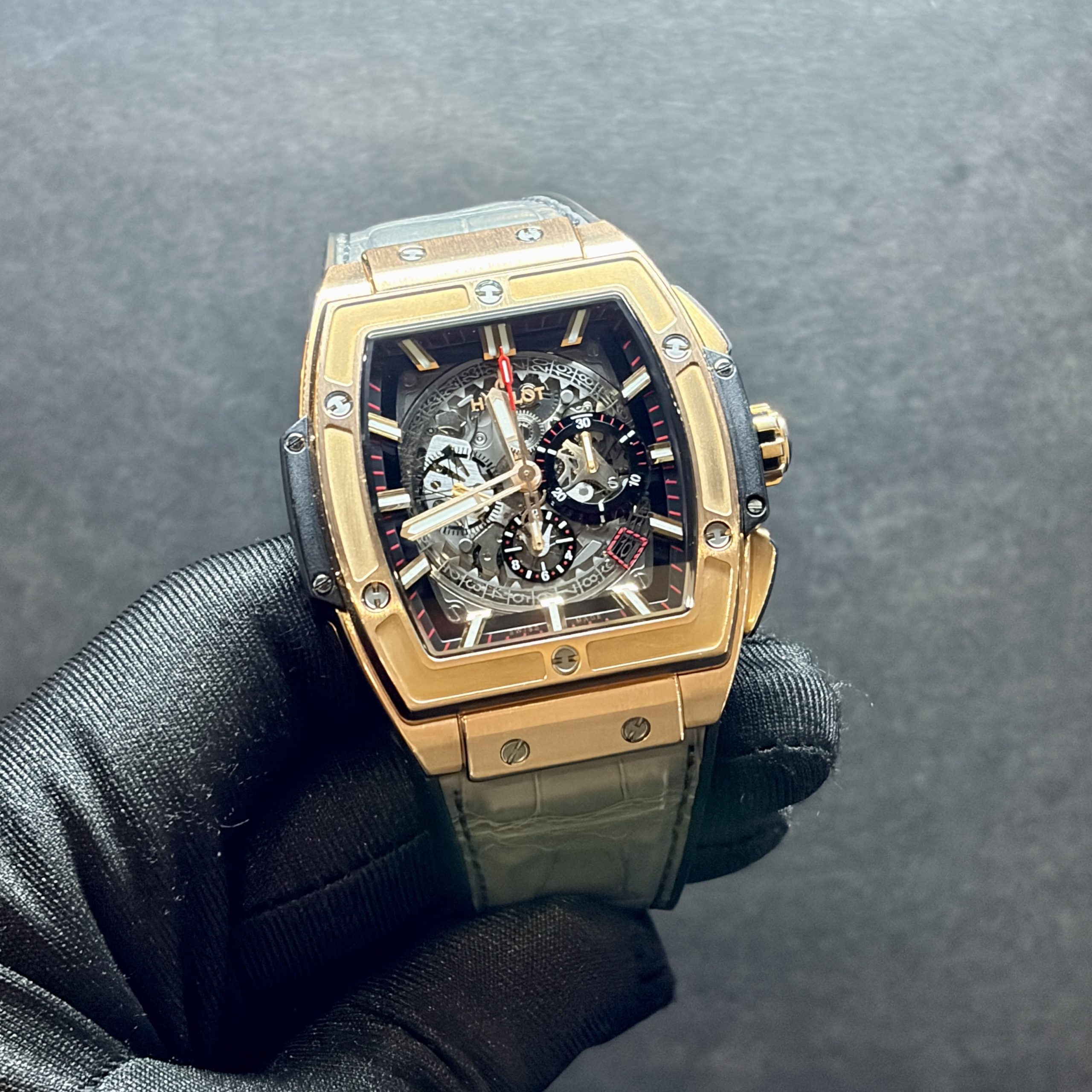 Hublot Spirit of Big Bang 45mm Chronograph In Rose Gold 601.OX.0183.LR