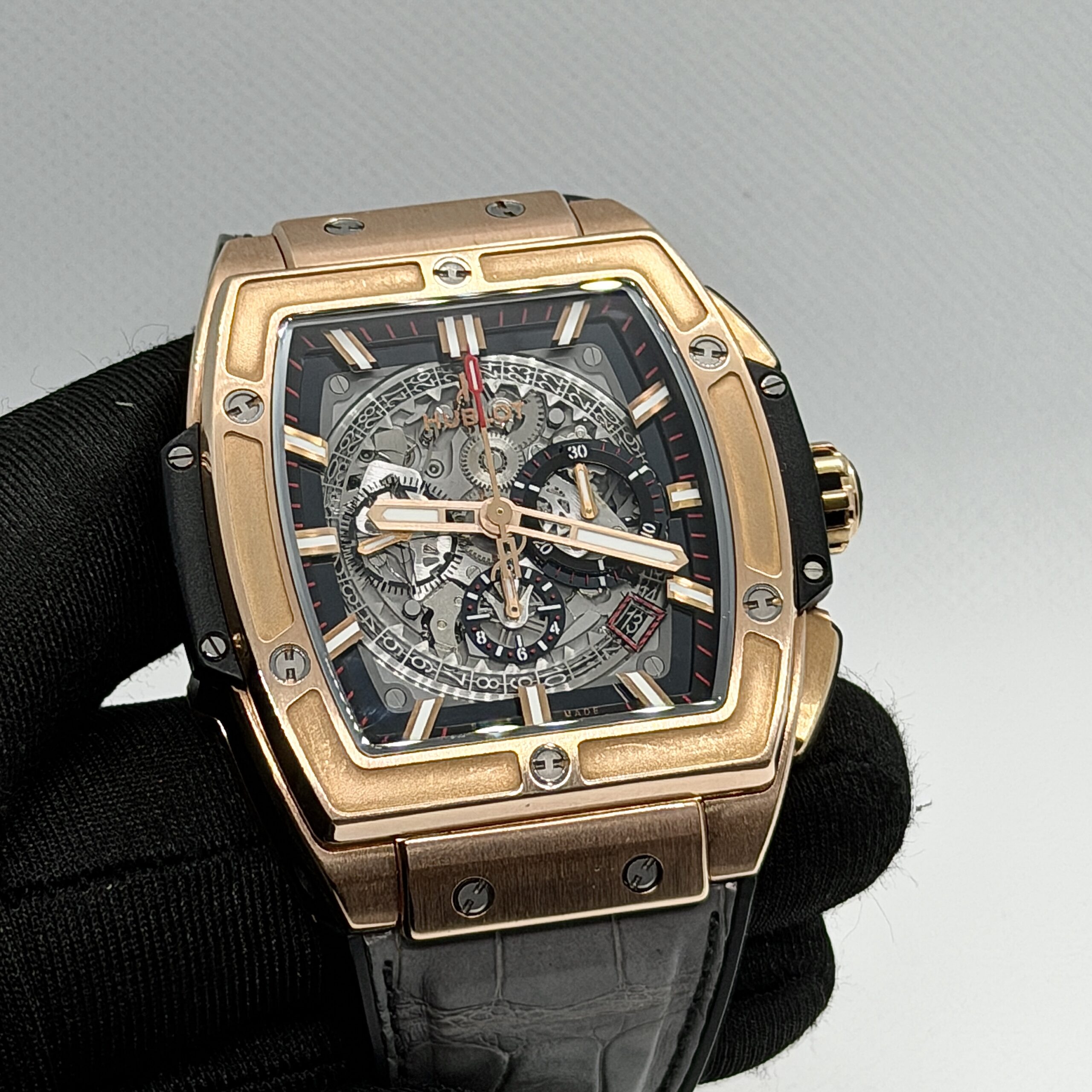 Hublot Spirit of Big Bang 45mm Chronograph In Rose Gold 601.OX.0183.LR