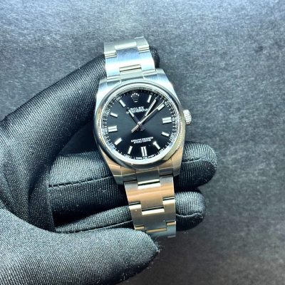 Rolex Oyster Perpetual 36mm 116000 2019. (Rare Black Dial)