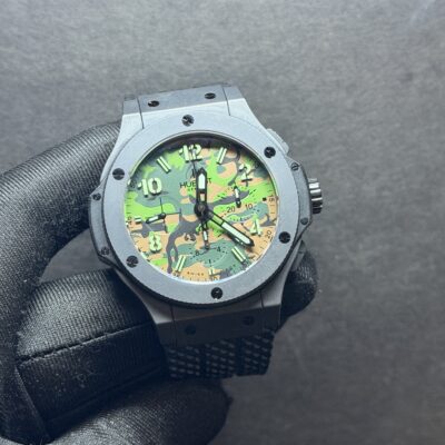 Hublot Big Bang Jungle Camoflage Chronograph 44mm Limited 250 Pieces