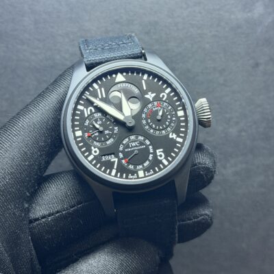 IWC Big Pilot Top Gun Perpetual Calendar In Ceramic IW502902