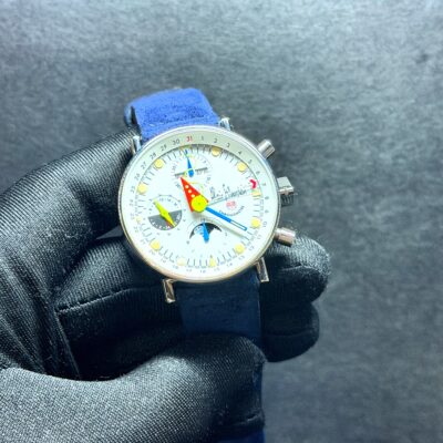 Alain Silberstein Krono 2 Bauhaus Triple Date Moonphase Limited Edition 500 Pieces