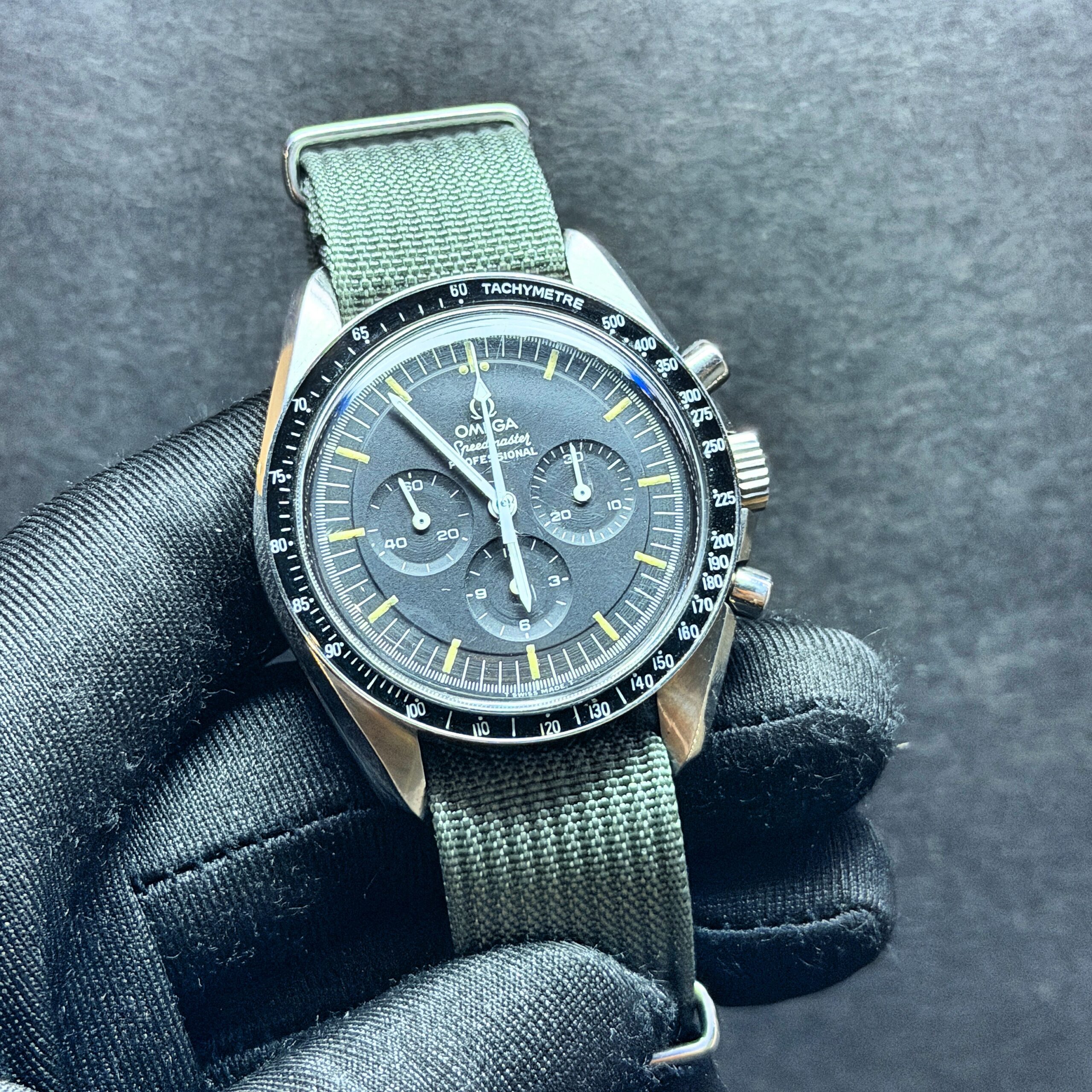 Omega Speedmaster Moonwatch 145.0022 On Nato Strap