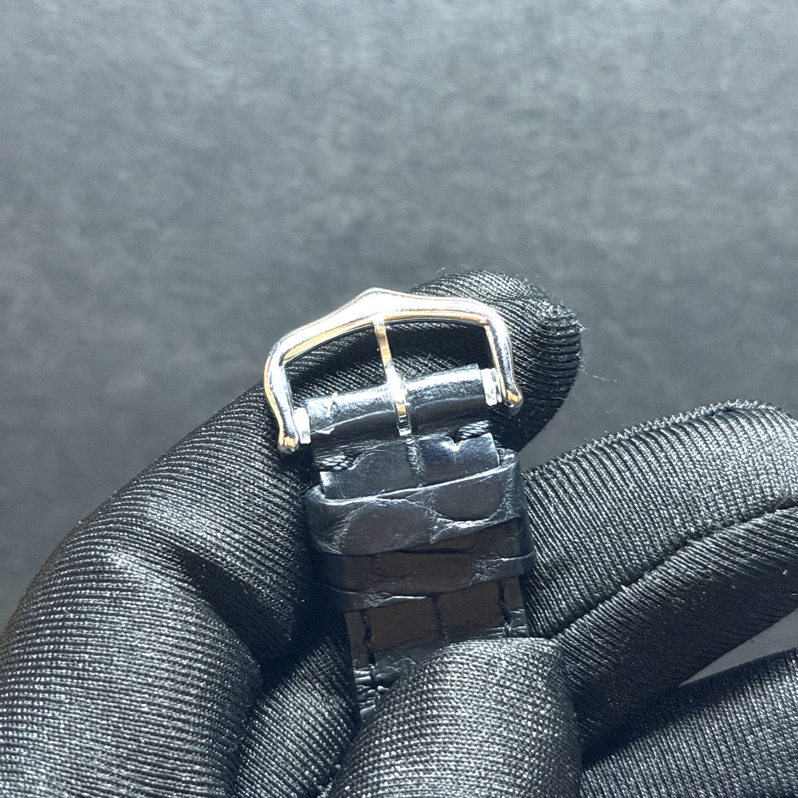 Very Rare Cartier Americaine Tank White Gold 20 Year Award Ref 1741