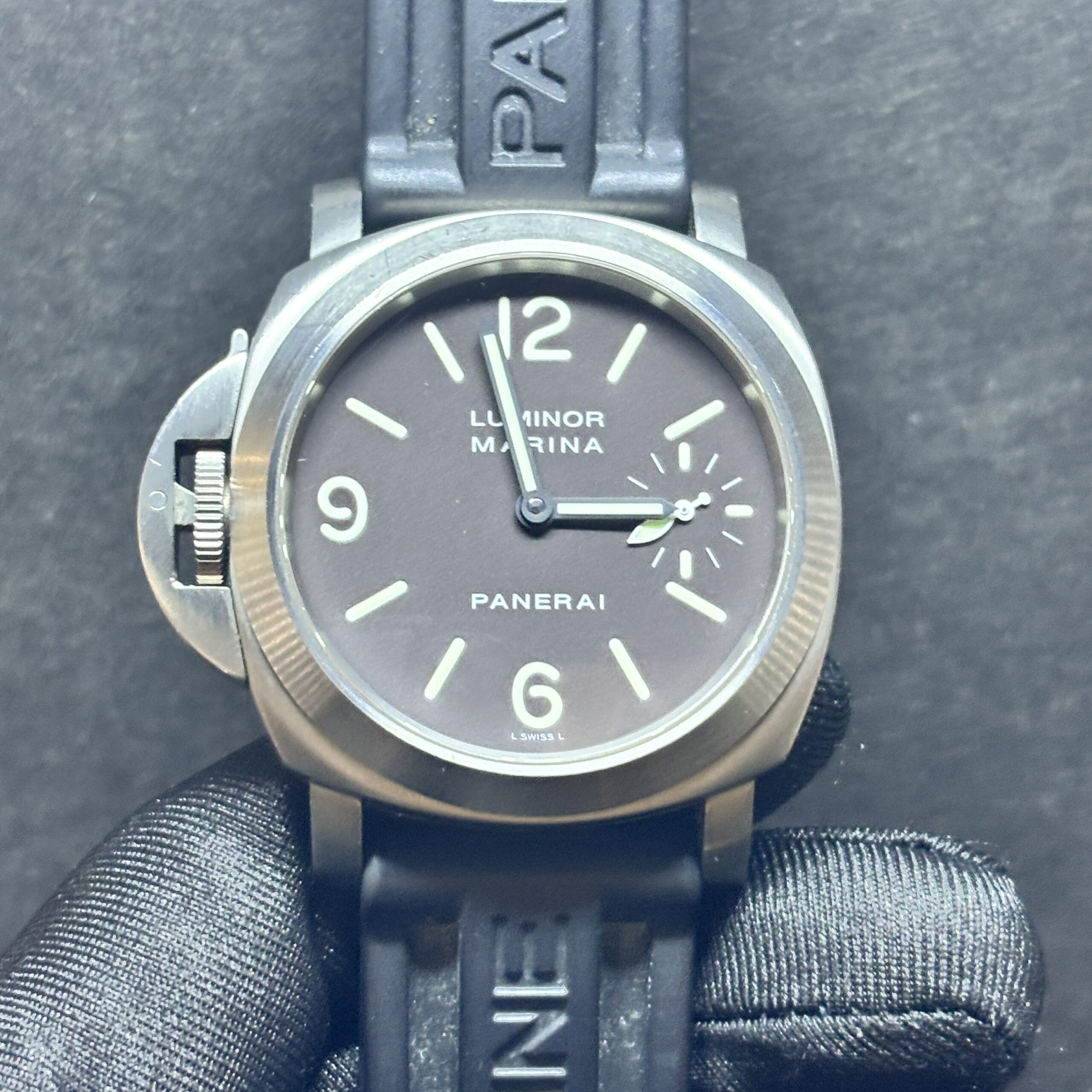 Rare Panerai Pam00056, Titanium Destro