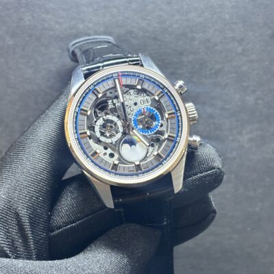 Zenith Chronomaster El Primero Grande Date Full Open Moon Phase, Model ref 51.2530.4047/78.C810