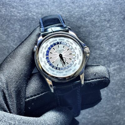 Patek Philippe World Time In White Gold 5130G