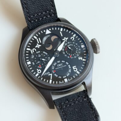 IWC Big Pilot Top Gun Perpetual Calendar In Ceramic IW502902
