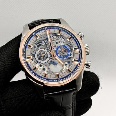 Zenith Chronomaster El Primero Grande Date Full Open Moon Phase, Model ref 51.2530.4047/78.C810