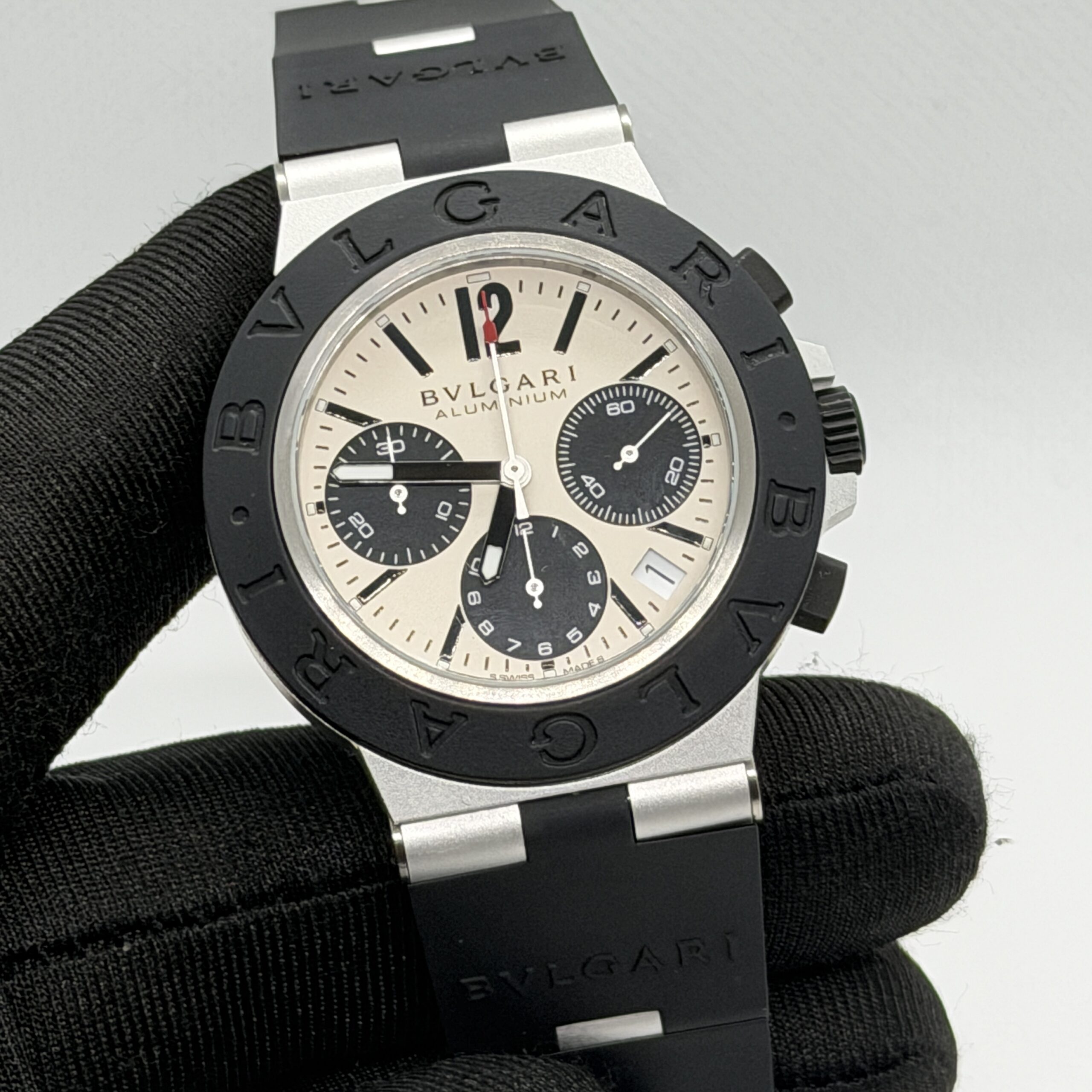 Bvlgari Diagono Aluminium Chronograph 40mm BB40ATCH (Newer model)
