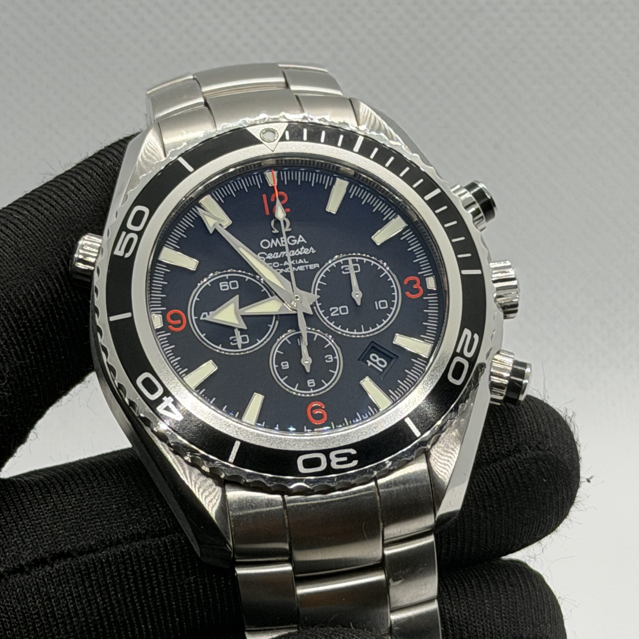 Omega Planet Ocean Chronograph Black 45.5mm