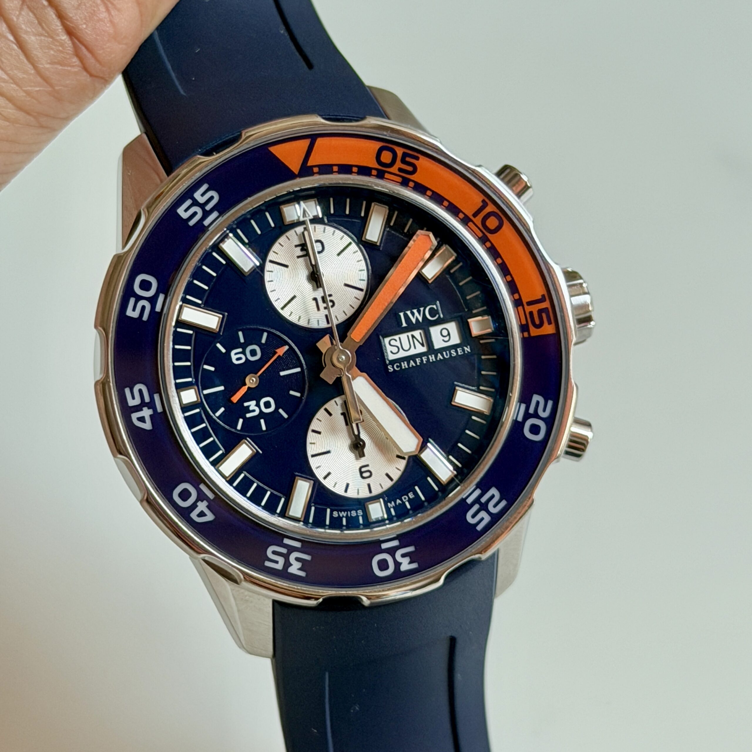 IWC Aquatimer Chronograph Blue Dial 44mm IW376704 - Image 2