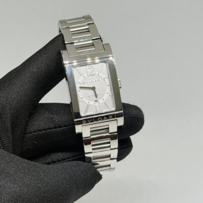 Bvlgari Rettangolo RT45S White Dial