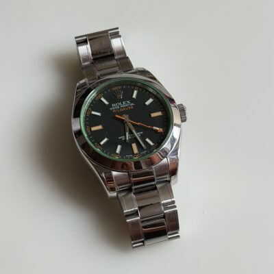 Rolex Milgauss Green Crystal 116400GV (2013)