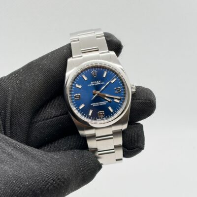 Rolex Oyster Perpetual 34mm Blue, 114200
