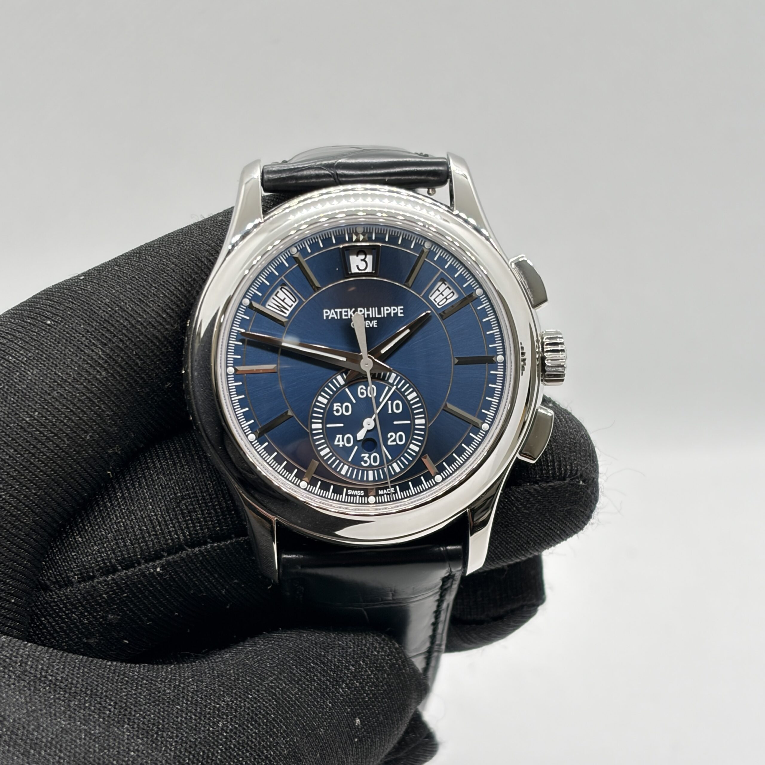 Patek Philippe Annual Calendar Chronograph In Platinum, 5905P-001 - Image 2